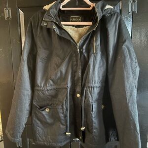 C'est Toi Black Hooded Jacket. NEVER WORN, ONLY TRIED ON. MAKE ME AN OFFER!